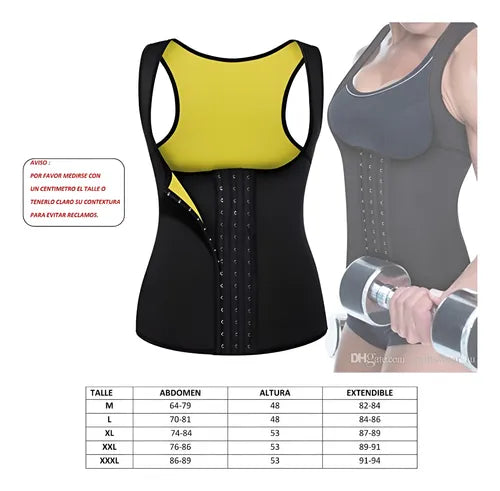 Moldeadora Musculosa Neoprene