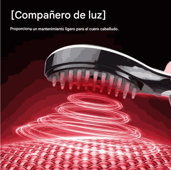 UltraBrush con luz led y masajeador