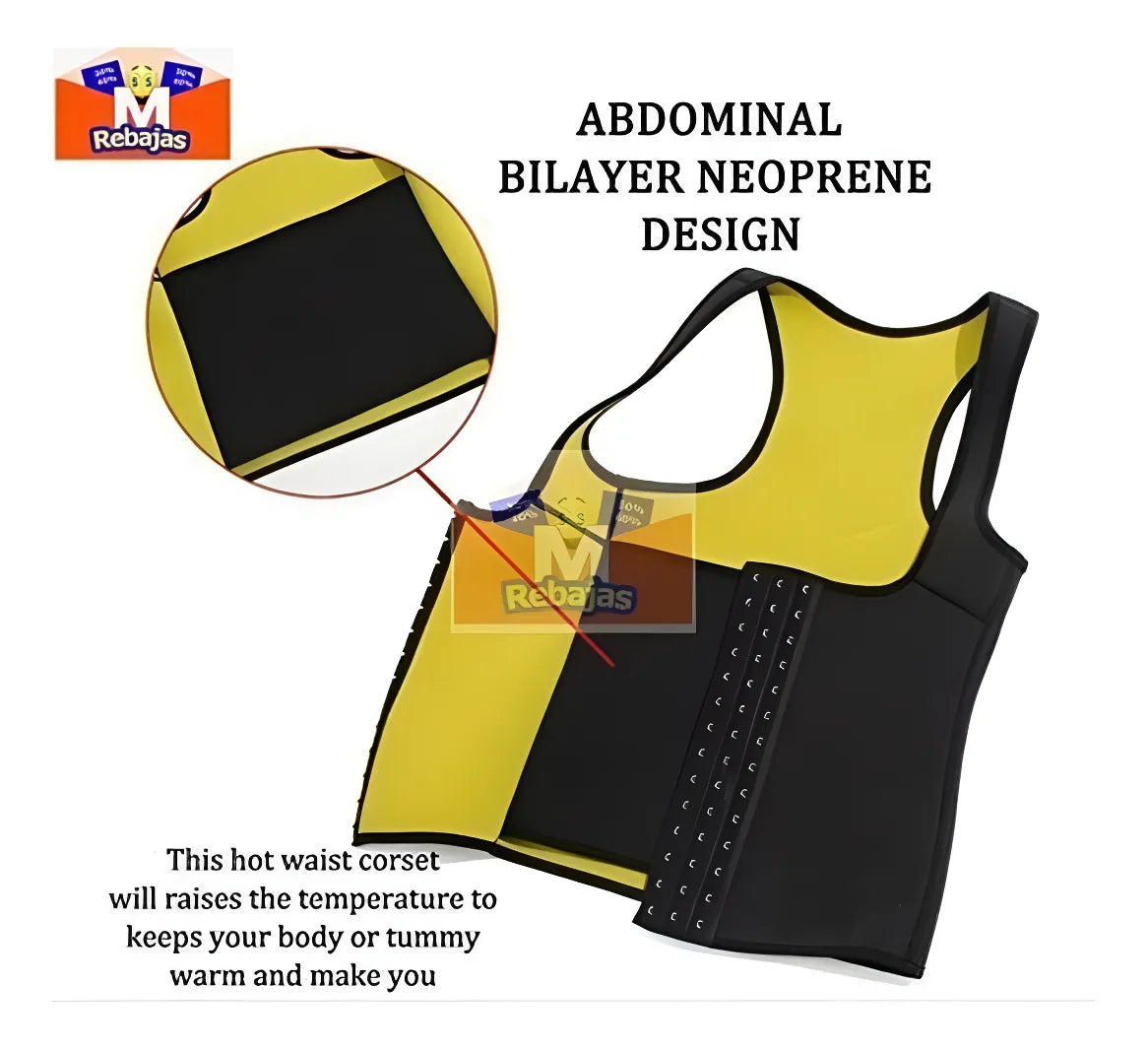 Moldeadora Musculosa Neoprene